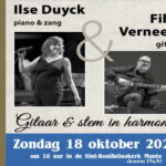 Muzikale ontmoeting, Gitaar & stem in harmonie.